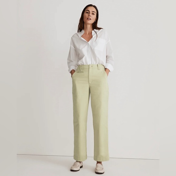 Madewell Pants - MADEWELL Relaxed Chino Pants 00 Pale Lichen
